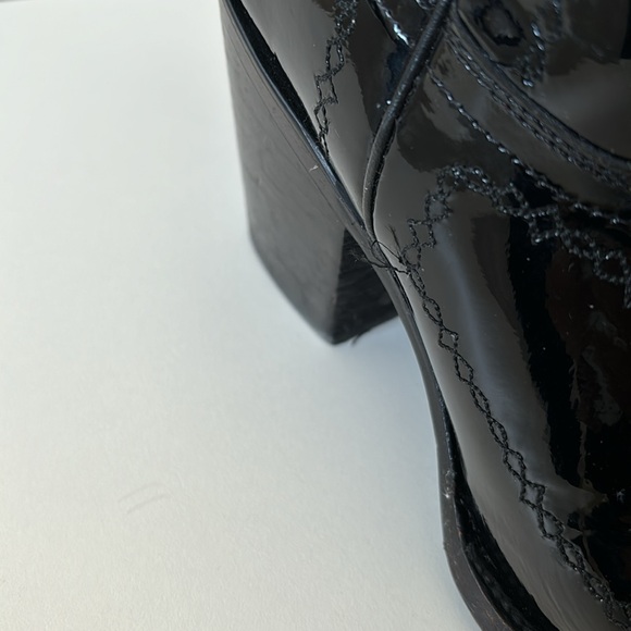 Denver Western Knee High Patent Boots - Picture 11 of 13